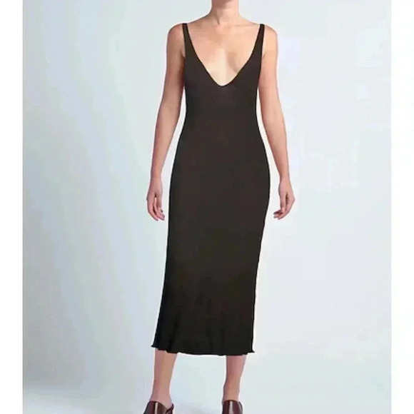 AVIU dark brown midi/maxi lightweight dress! NWT Size IT42/US6
8036 - Picture 2 of 9